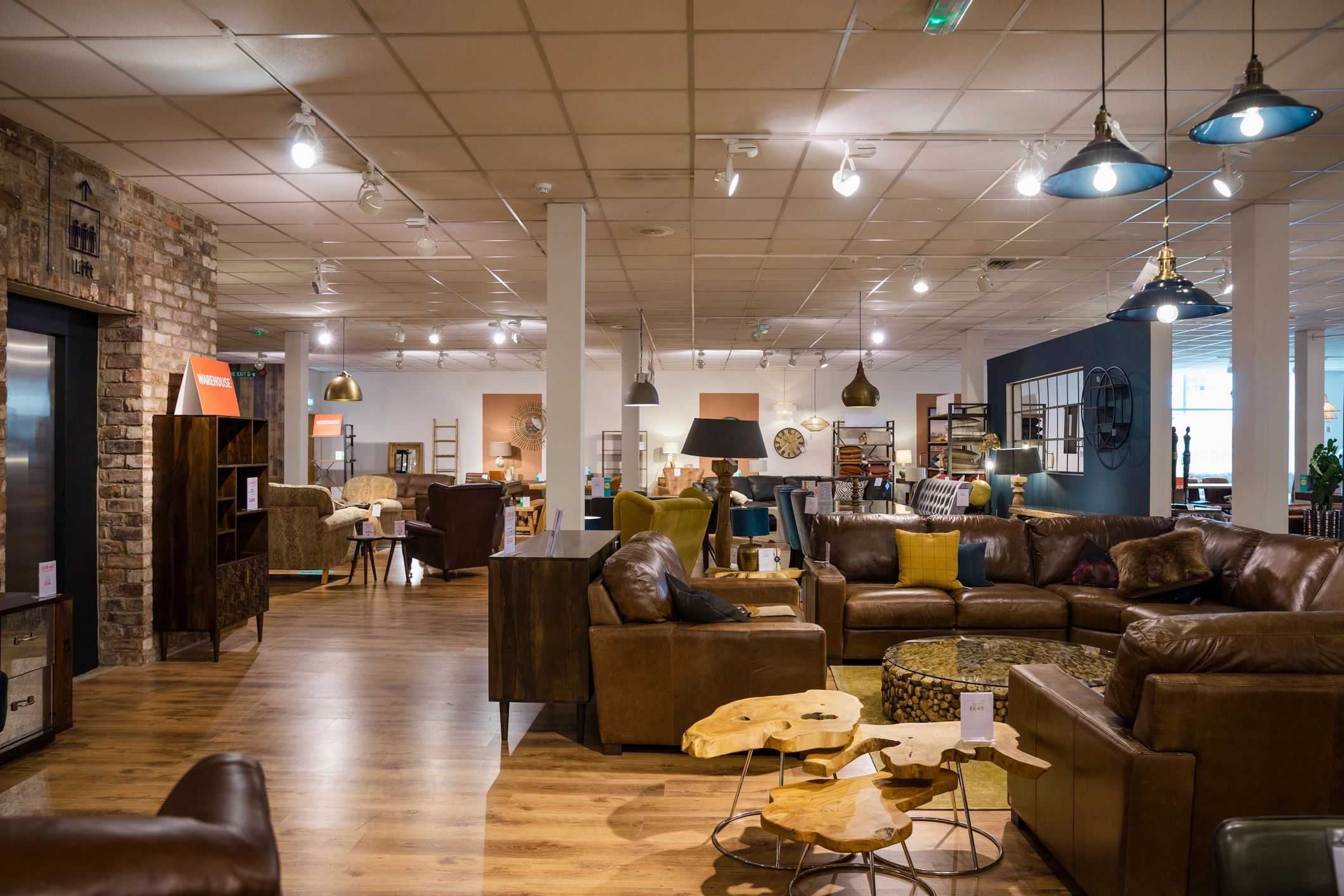 Elegant lounge interior